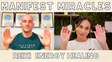 Reiki voor het manifesteren van wonderen | Krachtige energiehelende meditatie door twee Reiki-mee...