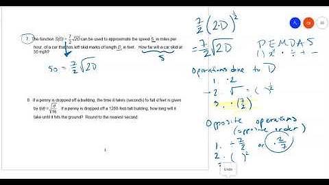 MATH1314 1 6 Applications of radical functions part2