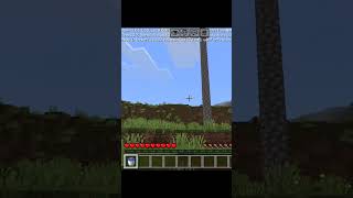 Water Bucket/vs / Snow Bucket mlg | Minecraft #minecraft #short