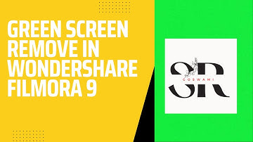 Green Screen Remove in Wondershare Filmora 9 || How to remove Croma in Filmora 9 //