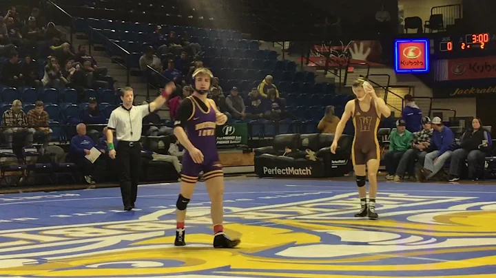 Kyle Gollhofer (UNI) vs Jake Svihel (Wyoming)