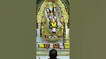 12 Jan 2022 Shirdi Sai Baba Madhyan Aarti Shirdi Darshan  | Aarti Live | Aarthi Song #shorts #shirdi