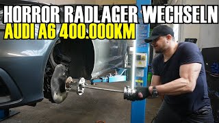 Audi a6 400.000km alte Radlager wollen nicht raus