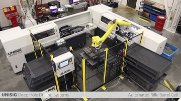 UNISIG Automated Rifle Barrel Manufacturing Cell