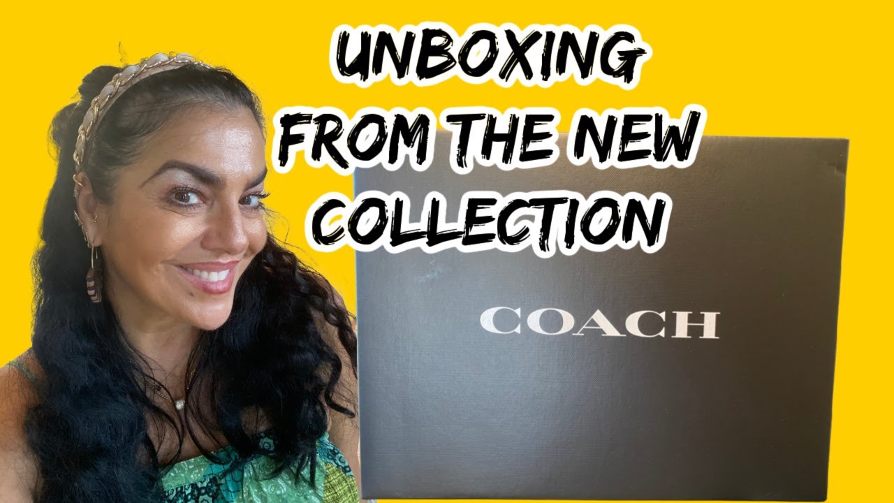 COACH UNBOXING FROM THE NEW RELEASE YouTube