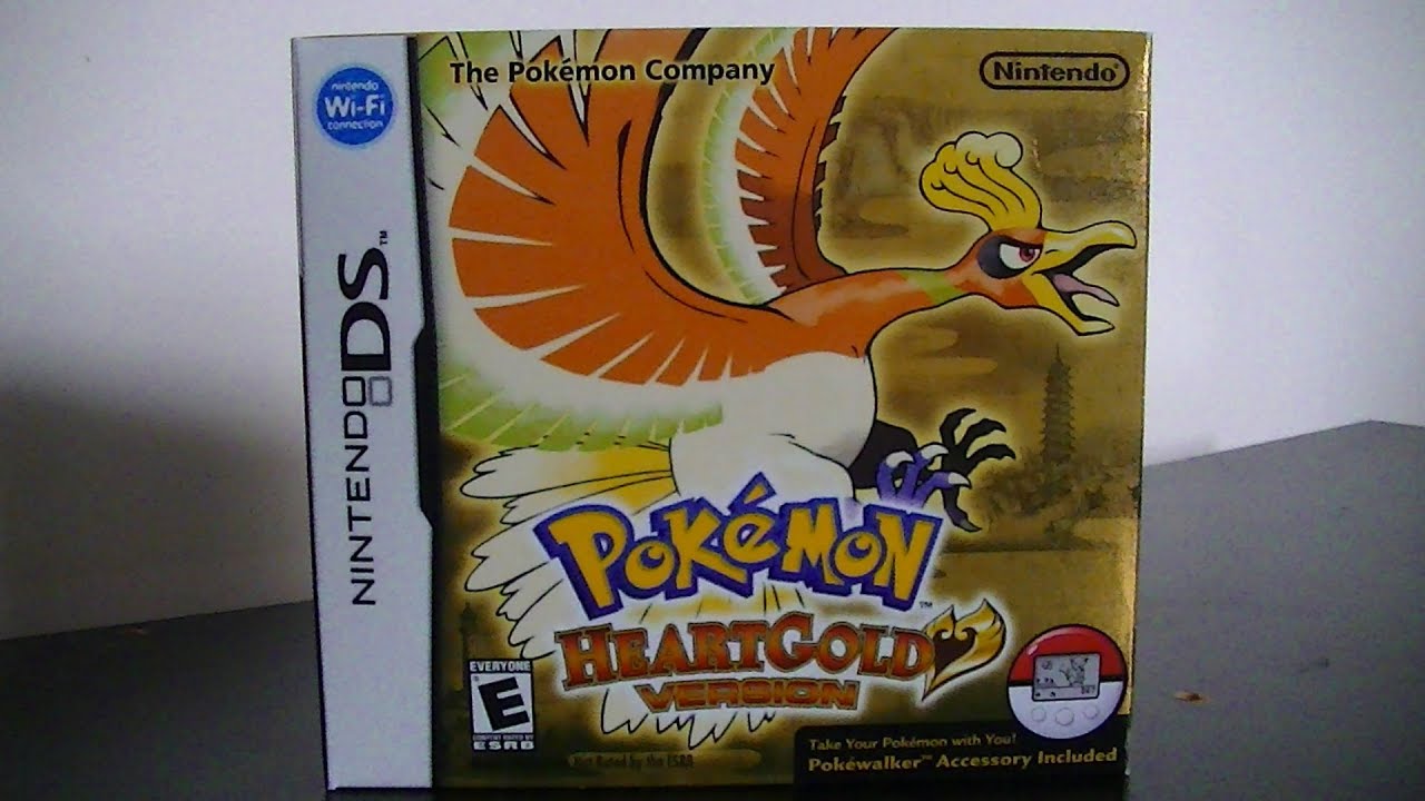 Pokemon Gold Edition (HeartGold) Nintendo DS - Sammlung in