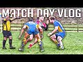 Huge rugby away day with 2 yellow cards  match day vlog