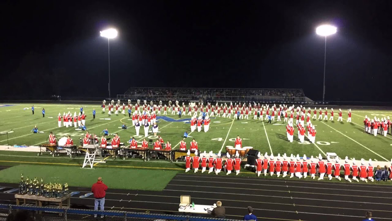 2014 Grove City Marching Band 1st Drill FAST! Maysville High School