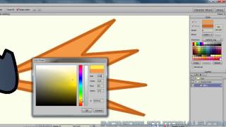 Steve and the Alien: Lesson 4-2: Drawing the Muzzle Flash