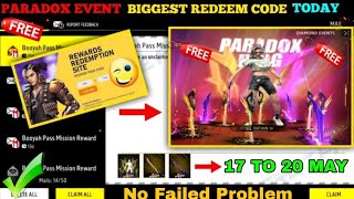 FREE FIRE REDEEM CODE TODAY 18 MAY REDEEM CODE FREE FIRE | FF REDEEM CODE TODAY 18 MAY