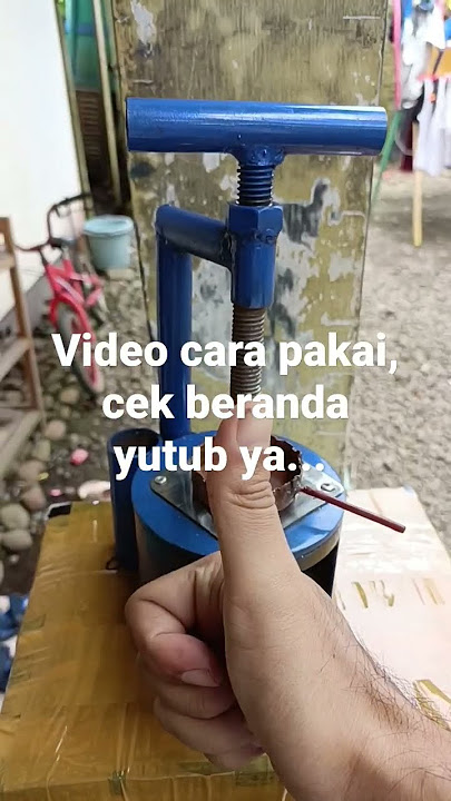 alat tambal ban bakar..