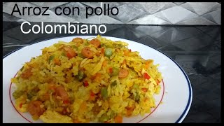 Como Hacer Arroz Con Pollo Colombiano / Fácil  y Rápido