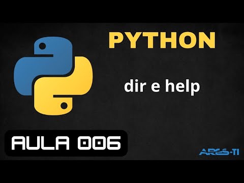 Aula 006 -  dir e help