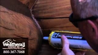 How to Apply Log Home Caulking and Why You Can Do it.