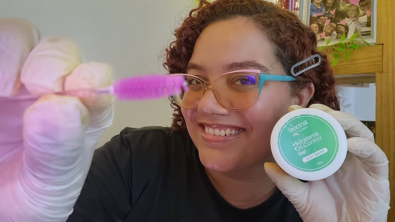 ASMR CUIDADOS PREMIUM COM SEUS OLHOS 👁️💕✨