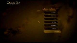 Deus Ex : Human Revolution [Main menu Theme song HD]