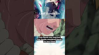 Even Naruto Was Surprised That Sasuke Considered Him A Best Friend