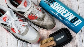 how to clean all white air max