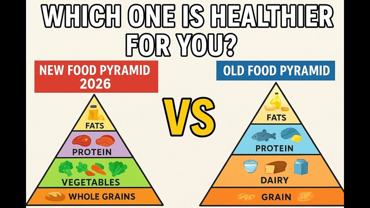 New Food Pyramid 2026 vs Old Which One Is Healthier for You?