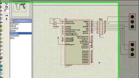 Semaforo con PIC16F877A en MikroBasic