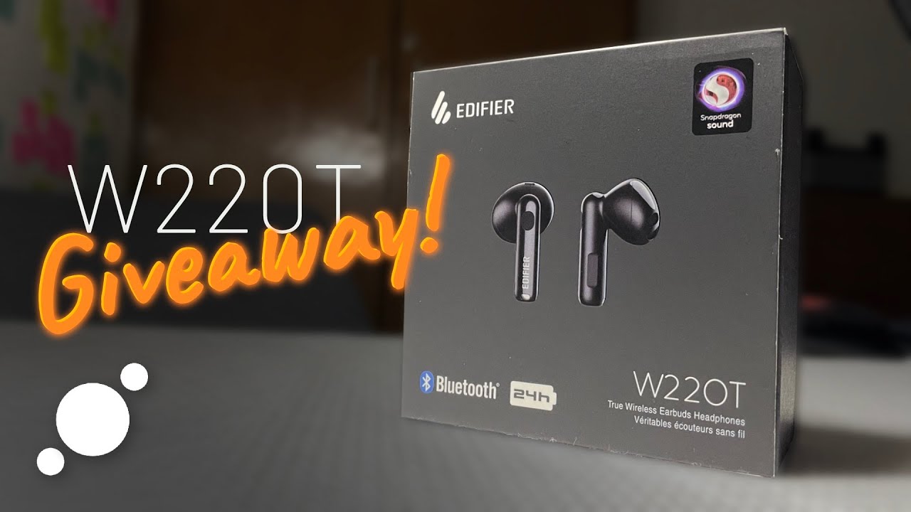 One of the Safest Earbuds to buy under 50. Edifier W220T (GIVEAWAY