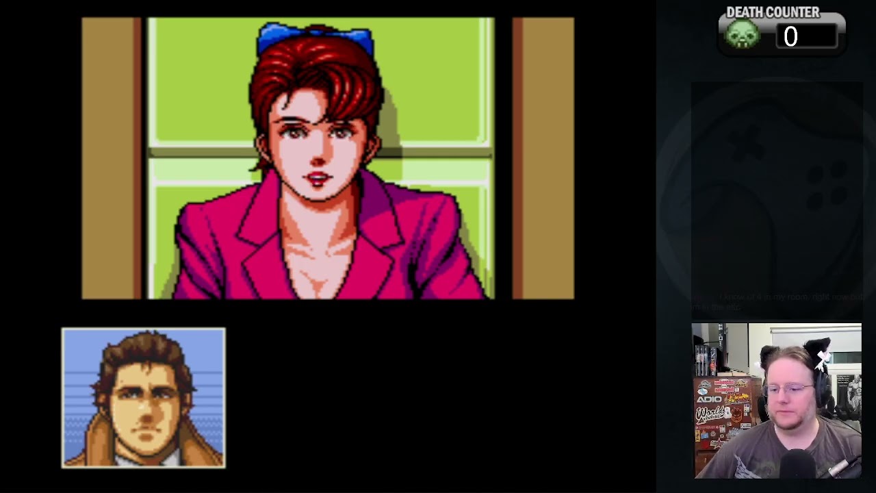 1 — Snatcher replay (1988 Sega CD Kojima cyberpunk visual novel)