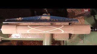Woodturning | How to Make a Celtic Knot Rolling Pin