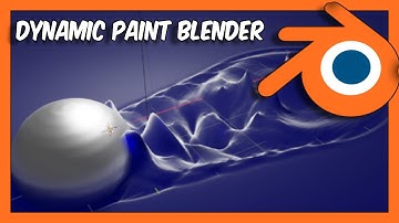 Simple Dynamic Paint Blender Dynamic Paint Feature.