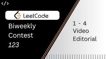 Leetcode Biweekly Contest 123 Solutions || coding peer