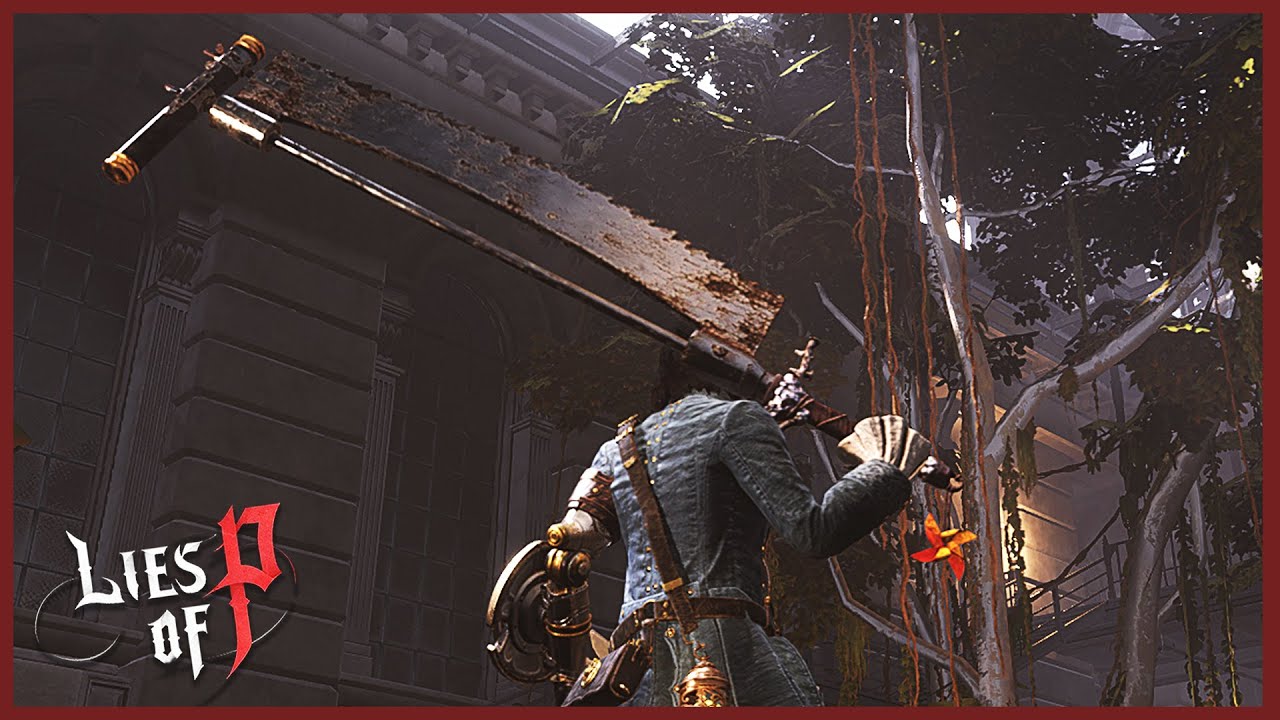 Bone-Cutting Sawblade + Maniac Pinwheel Handle - Lies of P