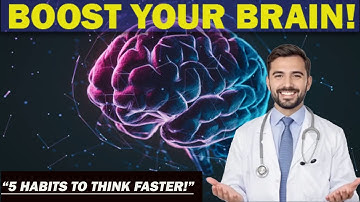5 Daily Habits to BOOST Your Brain Power | Improve Memory, Focus & Mental Clarity #brain health tips