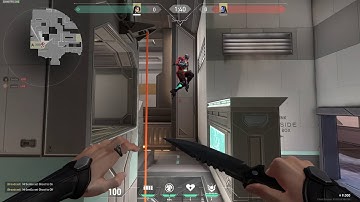 A screen Jump in  Ice BOX | VALORANT | tutorial |