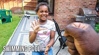 LOSER BUYS SWIMMING POOL!