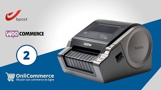 Créer et imprimer votre étiquette Bpost, Brother QL-1050 (Bpost Shipping Manager & Woocommece)