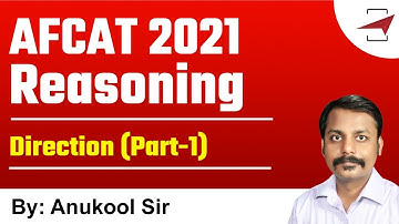 AFCAT 2021 | Direction Part-1 |  By Anukool Sir