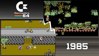 Top 50 Commodore 64 C64 Games Of 1985 - In Under 10 Minutes