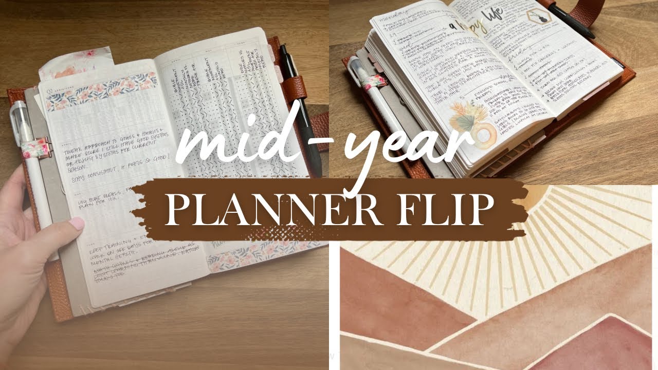 Mid-Year Planner Flip Thru