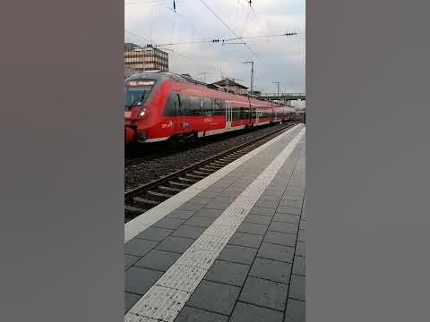 Talent 2 nach Würzburg fährt in Schweinfurt HBF ein. #schweinfurt #zug ...