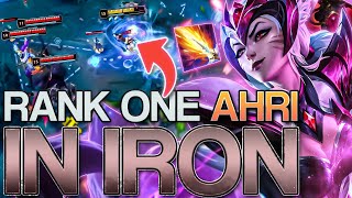 Challenger Ahri Mid Visits Iron Elo To Teach You How To Carry