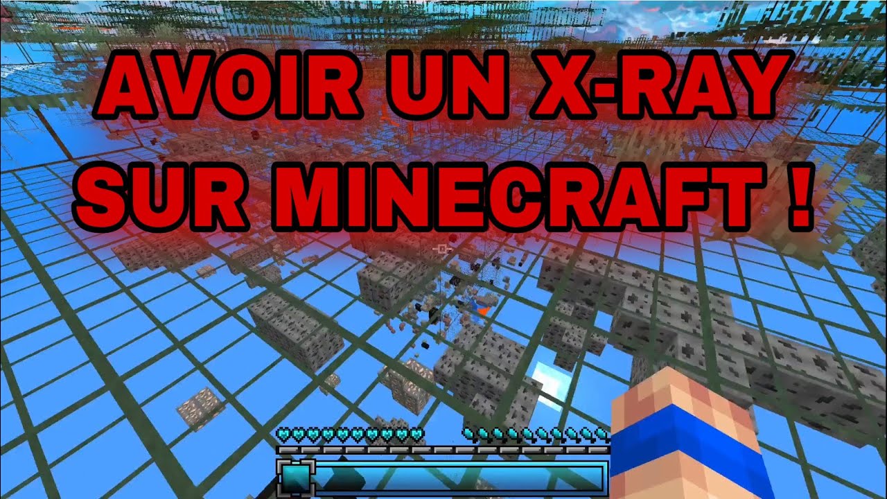 COMMENT AVOIR UN X-RAY SUR MINECRAFT - YouTube