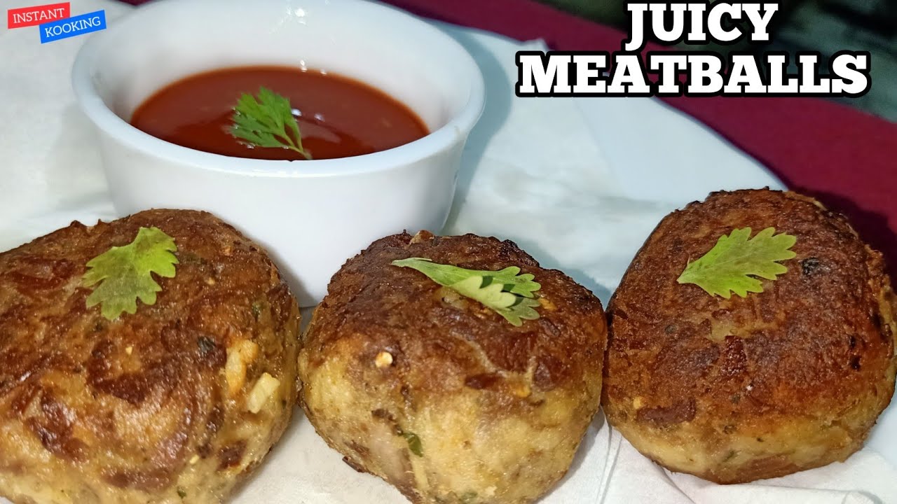 MEATBALL RECIPE | How To Cook Italian Meatballs | Beaf Kofta Recipe