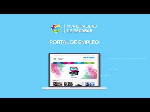 Nuevo portal de empleo de Escobar