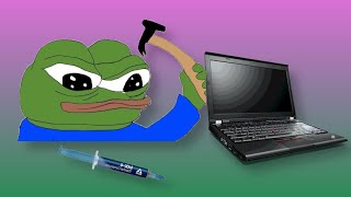 Laptop Total Disassembly and New Thermal Pasting