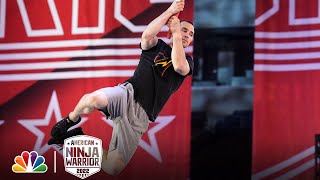 Joe Moravsky Proves He’s Still Got It | NBC’s American Ninja Warrior