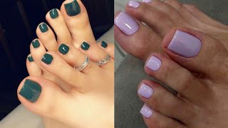 Elegant and pretty toe nail art designs ideas// new pedicure designs collection for women 2023