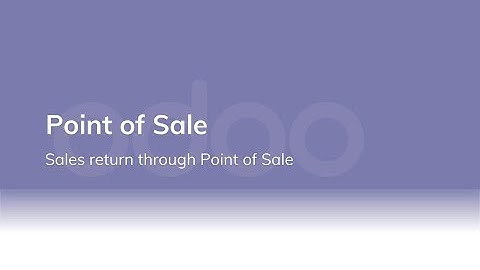 Sales return through Point of Sale