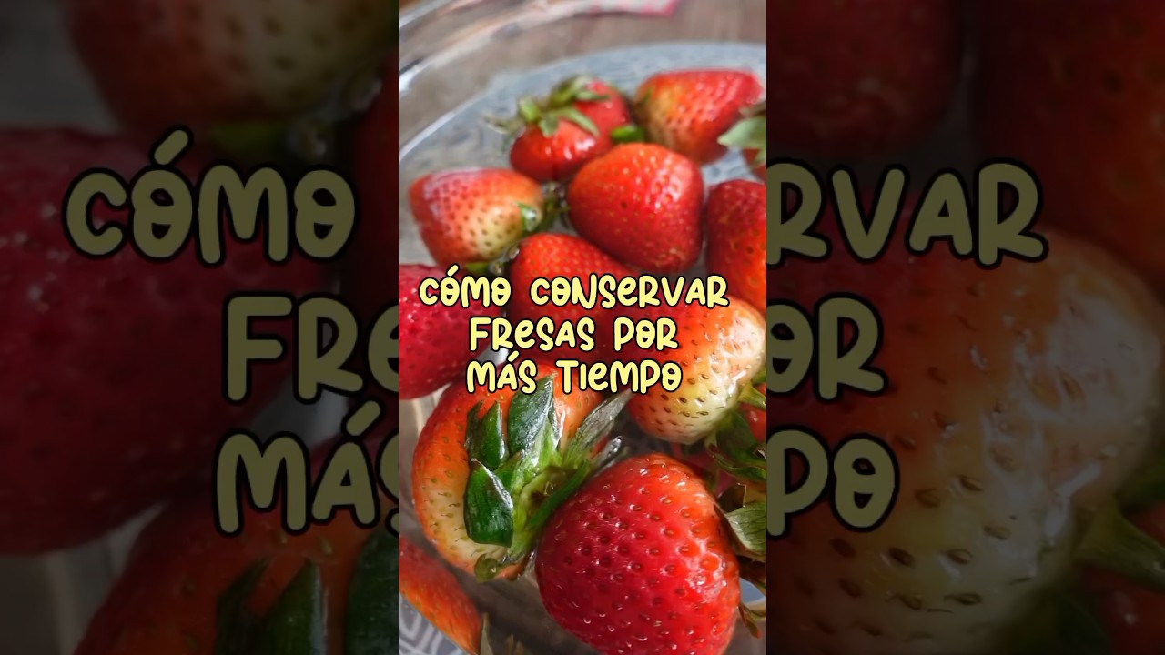 Hack para guardar fresas | 