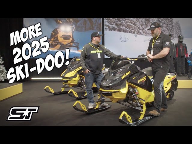 MORE 2025 SKI DOO SNOWMOBILES!! 