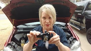 Changing a Coolant Thermostat on a 2012 Chrysler Town & Country
