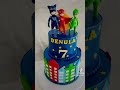PJ Mask Cake #cake #pjmasks #aryanscakes #2tier